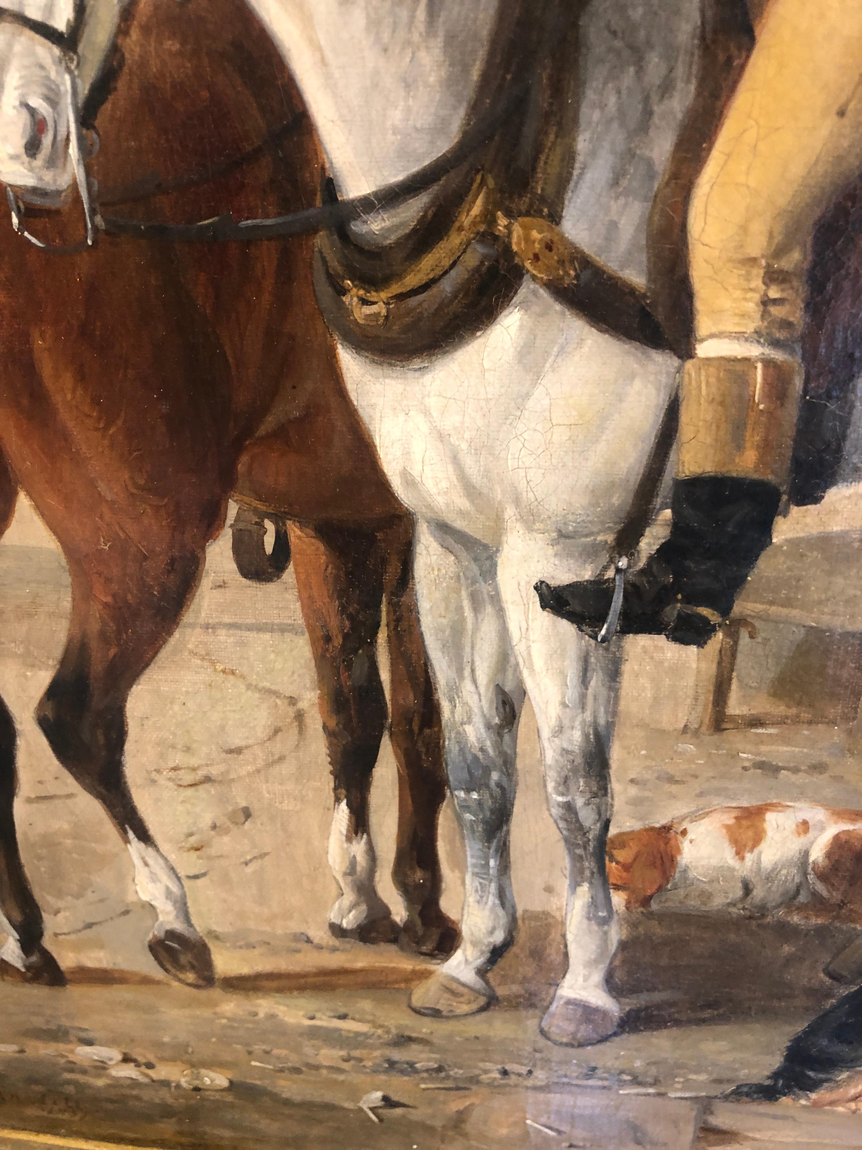 FINE OIL PAINTING By Richard Ansdell RA 19th Century British OLD MASTER PIECE For Sale 2