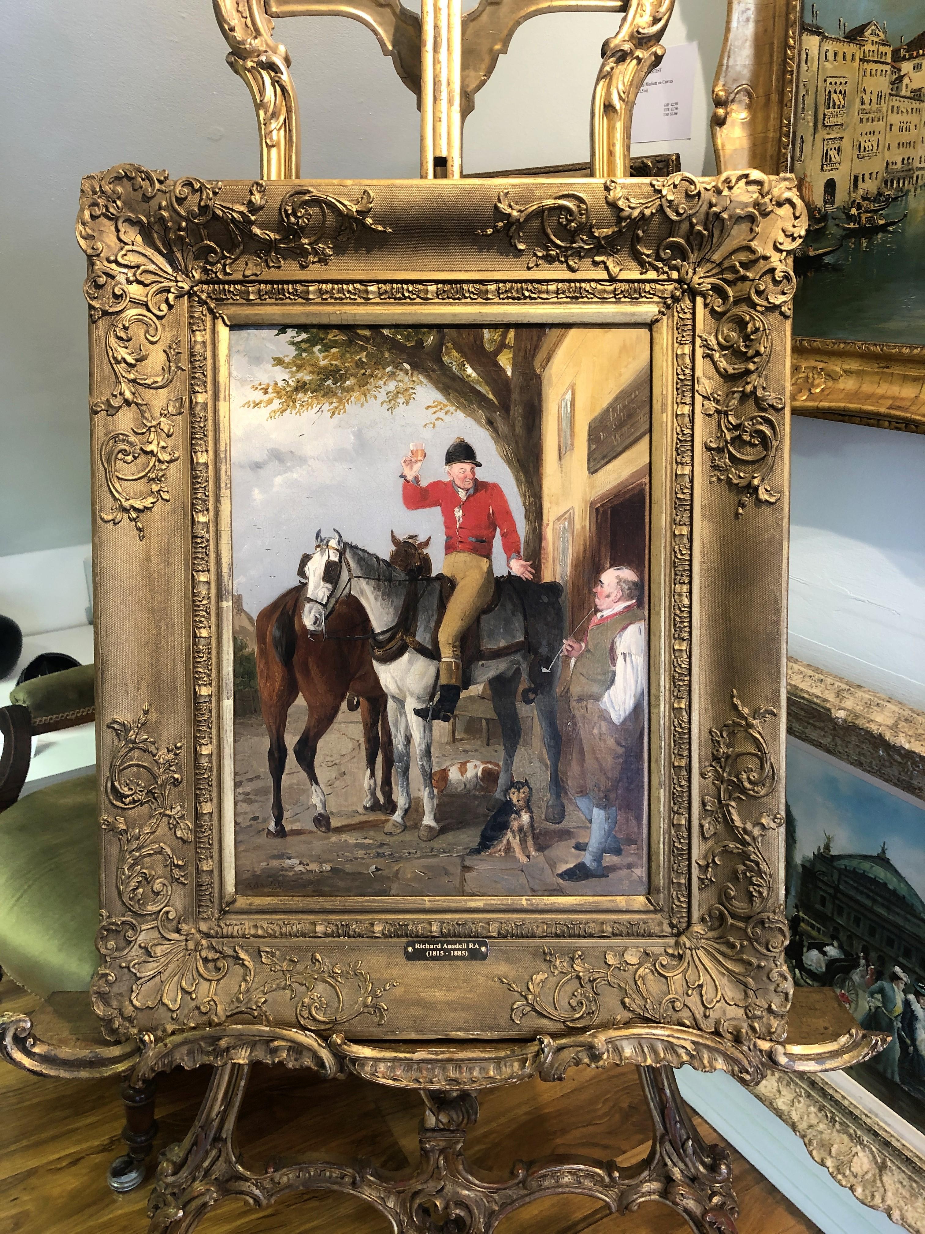 FINE OIL PAINTING By Richard Ansdell RA 19th Century British OLD MASTER PIECE  For Sale 6