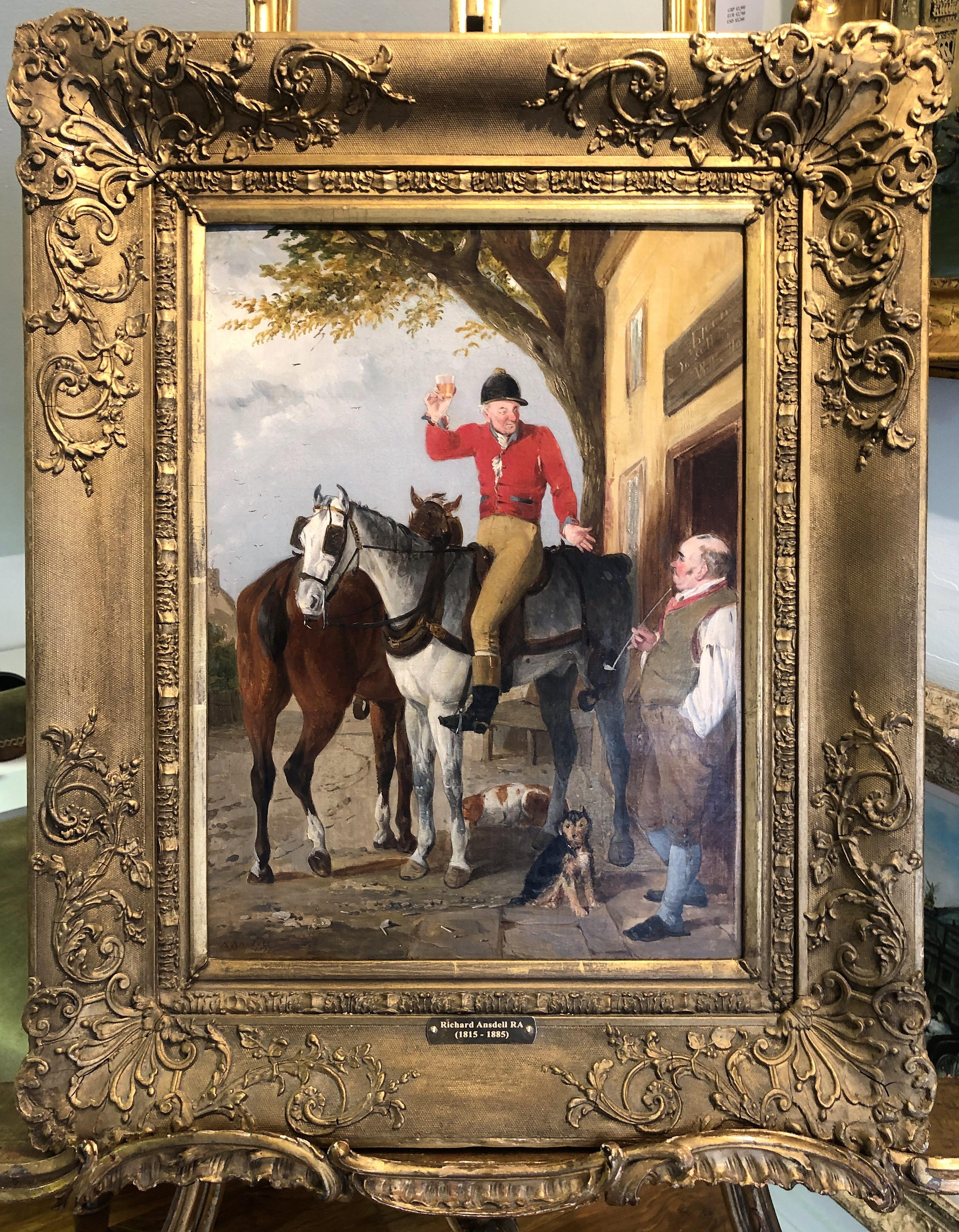 OIL PAINTING Antique 19th Century British old master in a Gold Gilt Frame
Description

Good condition Canvas , Professional Cleaned & relined ,  

Frame Is original and in very good condition

"see pictures”

FINE OLD MASTER British OIL PAINTING