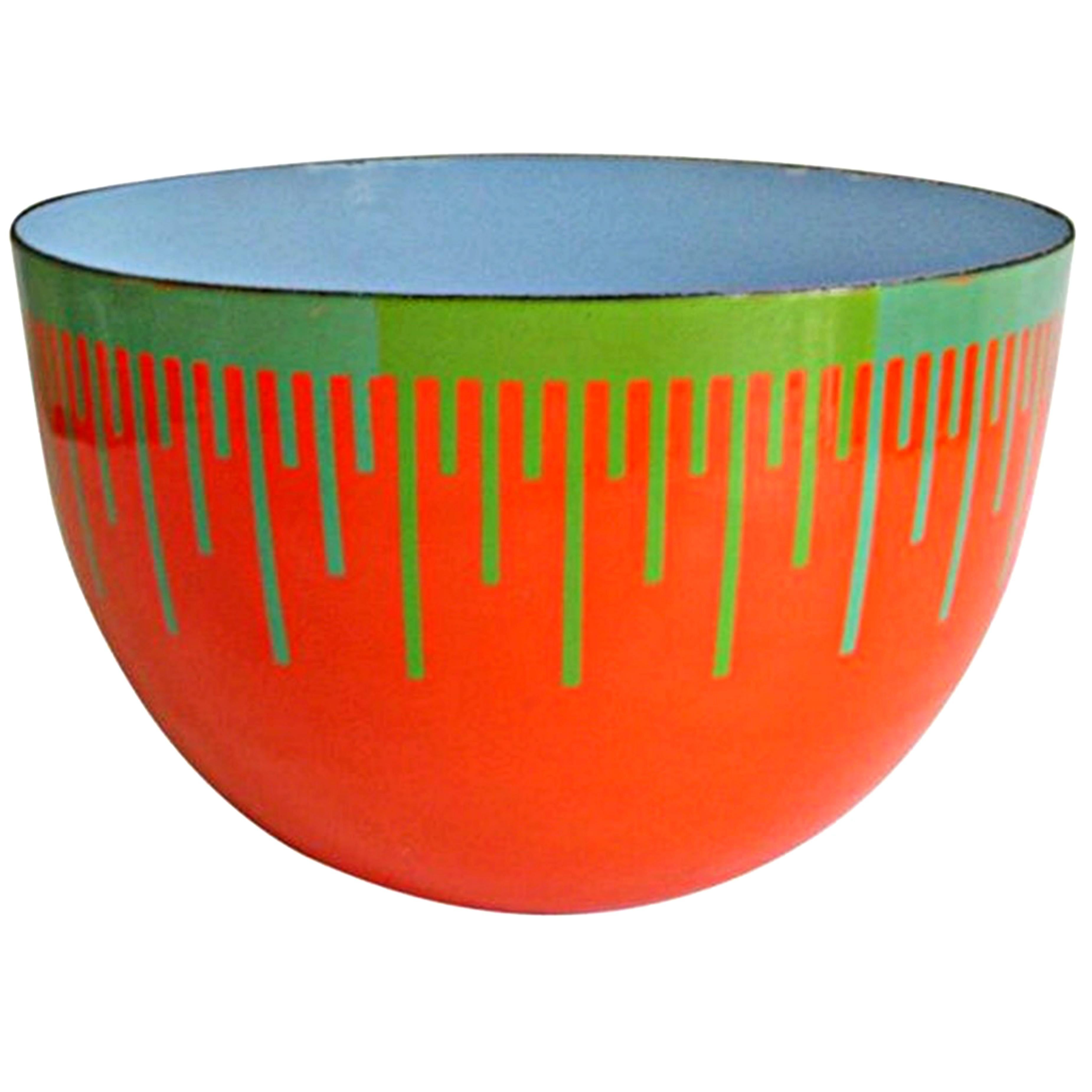 Bol Op Art pour Hirshhorn Museum, édition limitée des années 1970, émail glacé et métal - Print de Richard Anuszkiewicz