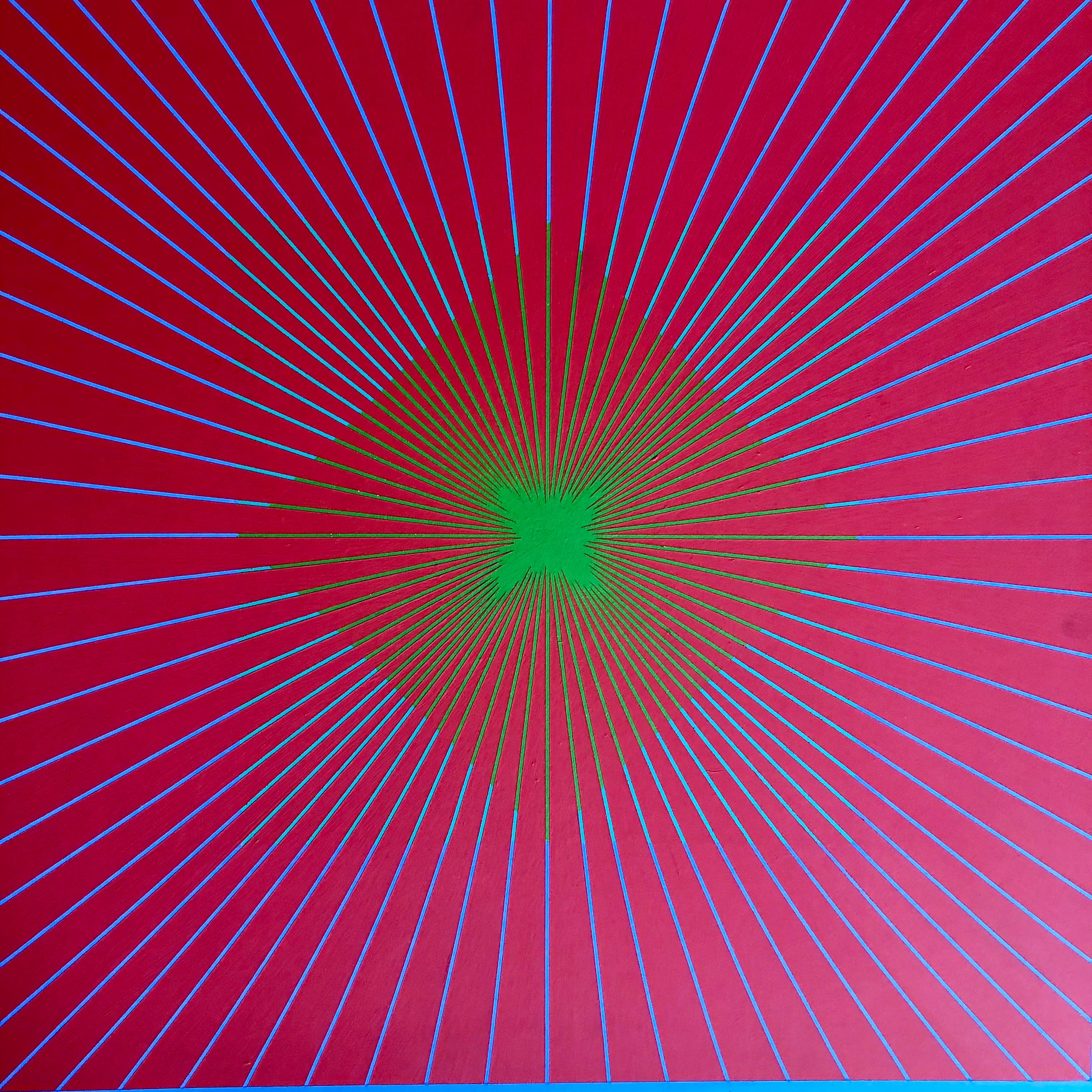 Richard Anuszkiewicz: 1930-2020. Artista americano molto importante e ben quotato. An He ha ottenuto risultati d'asta fino a 250,000 dollari. An He era il leader di quella che sarebbe stata chiamata OP Art, abbreviazione di Optical Art. Si occupava