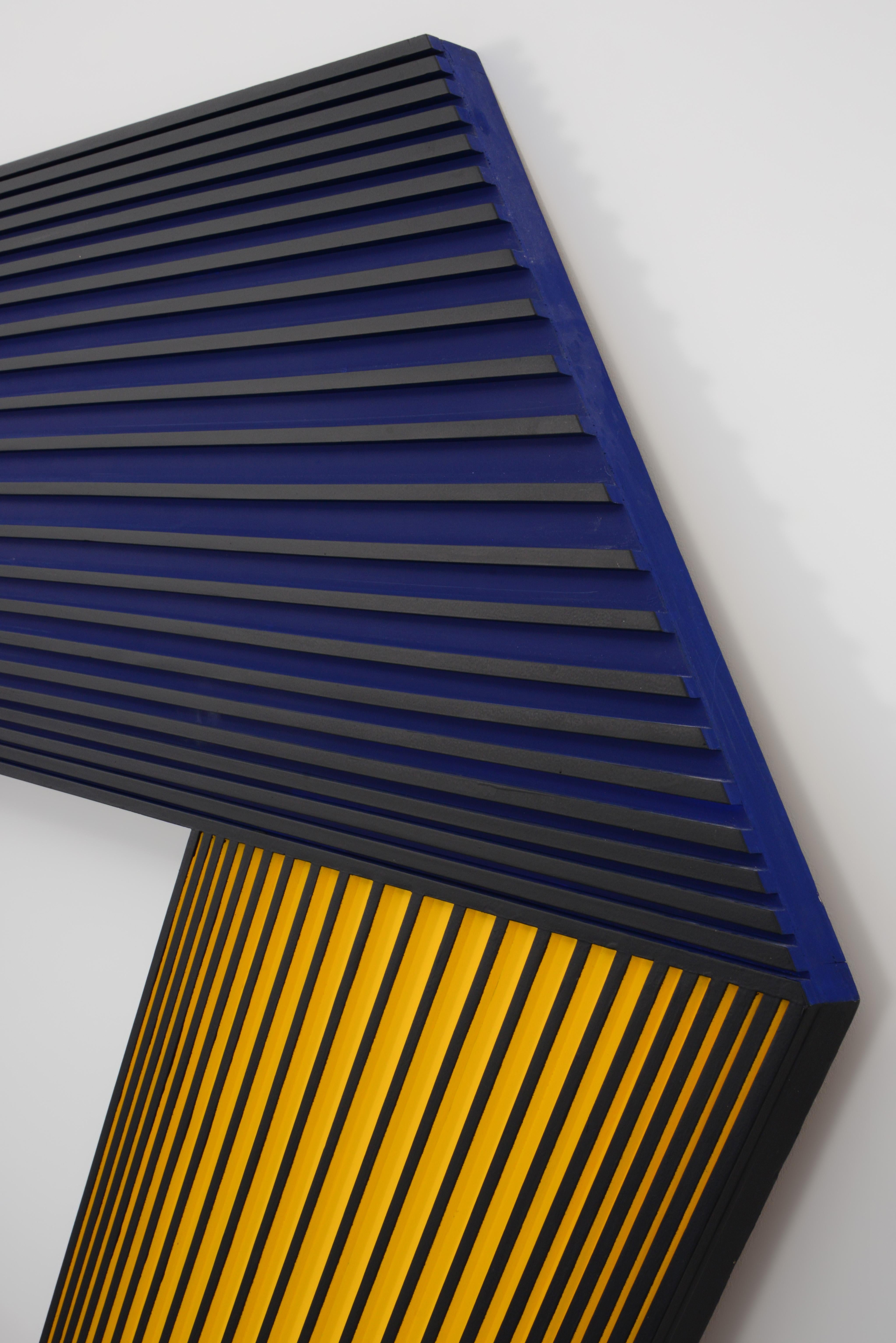 Richard Anuszkiewicz GRAND INNER YELLOW LIGHT Gemälde im Angebot 5