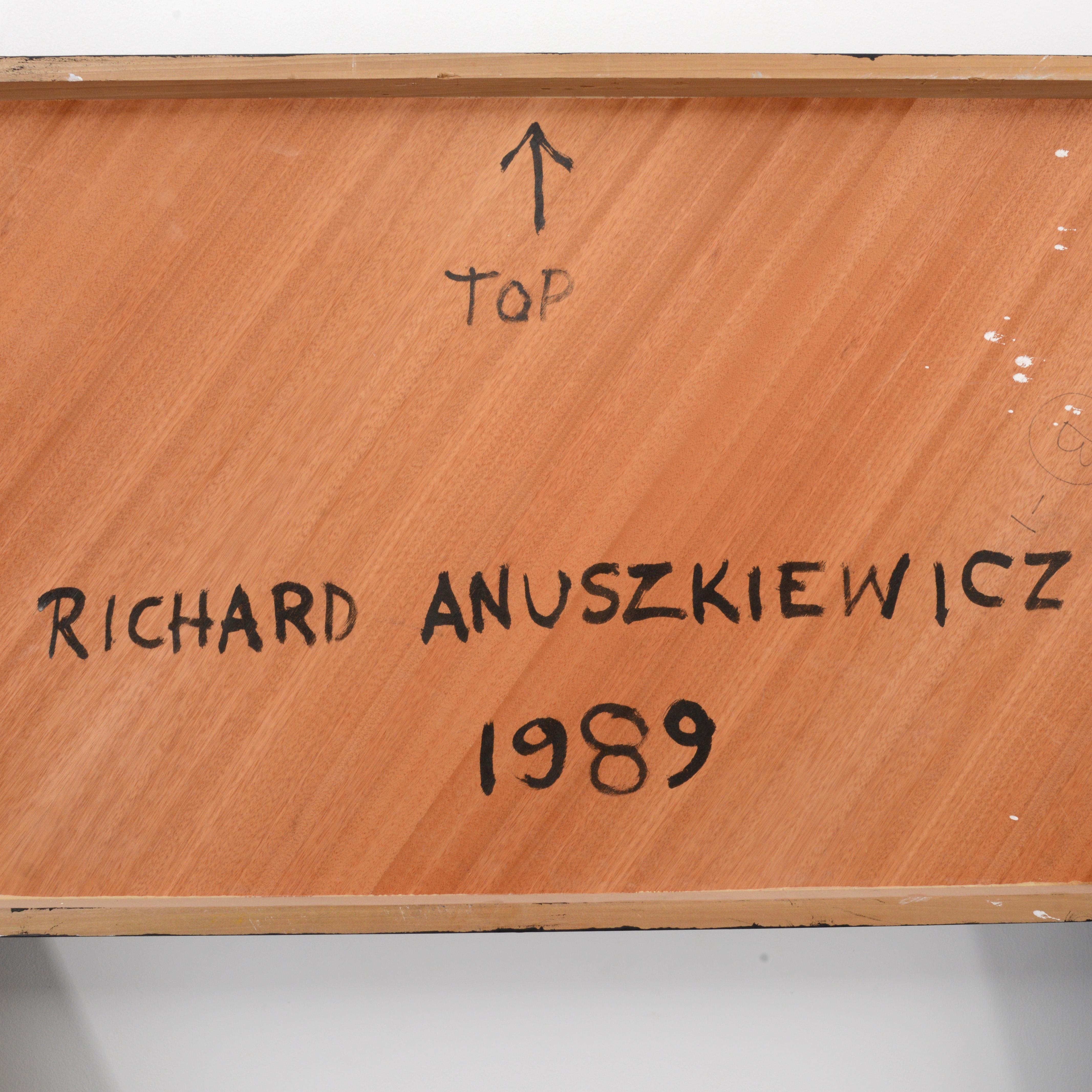 Richard Anuszkiewicz GRAND INNER YELLOW LIGHT Gemälde im Angebot 8