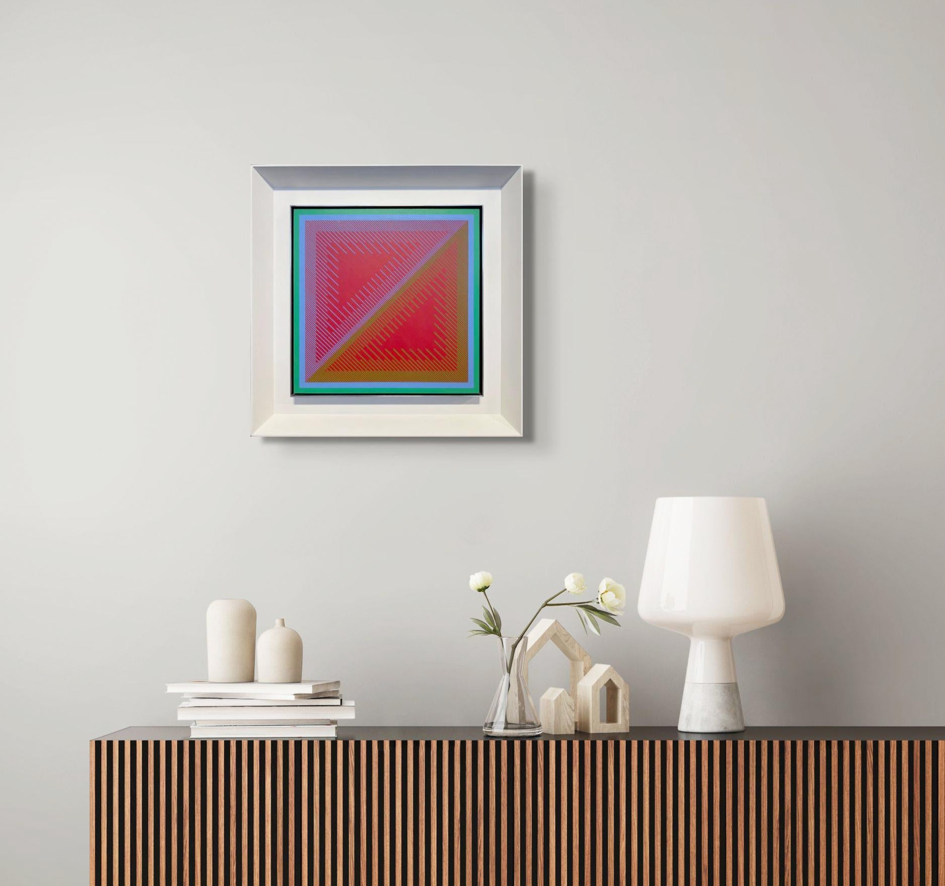 Unititled II – Painting von Richard Anuszkiewicz