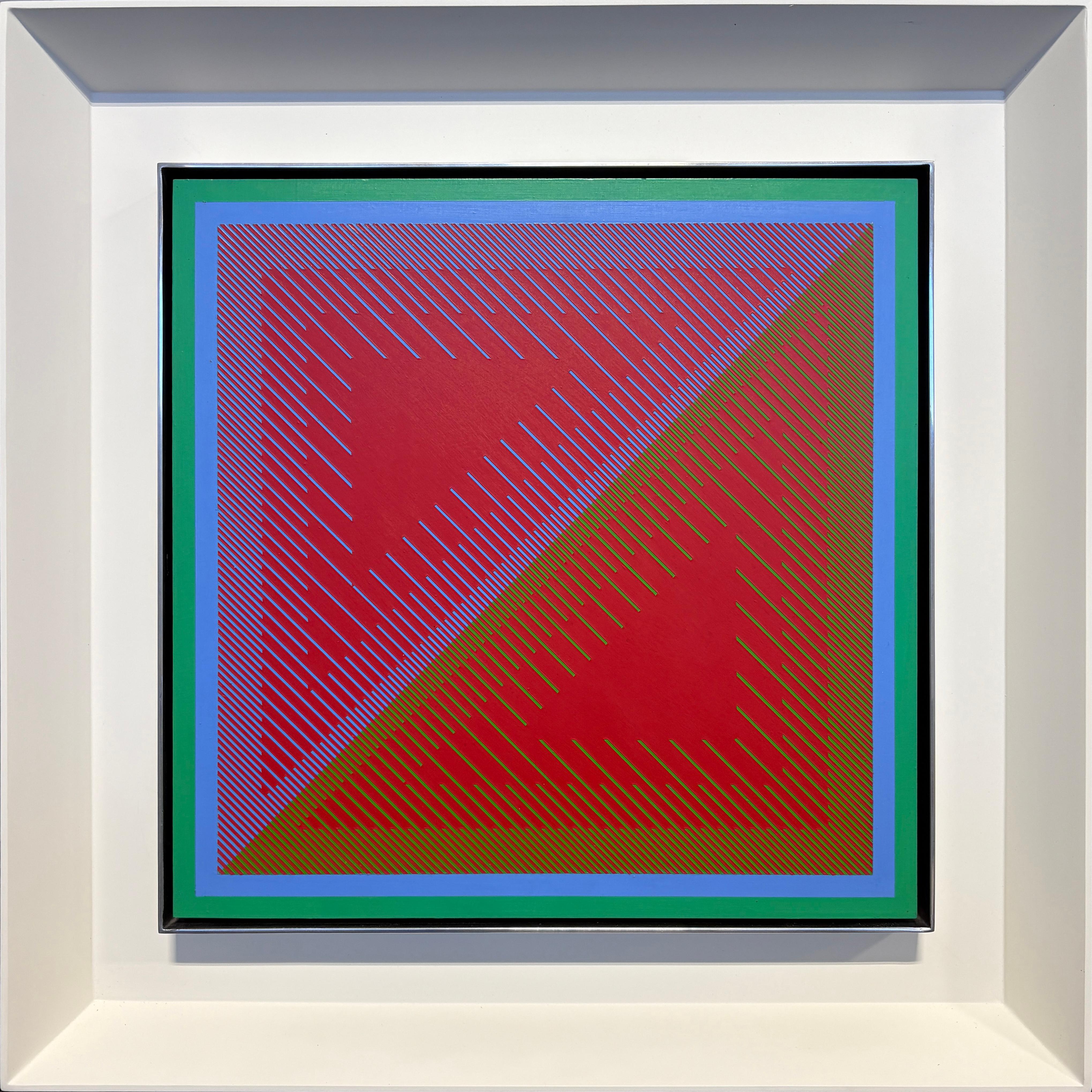 Unititled II (Geometrische Abstraktion), Painting, von Richard Anuszkiewicz