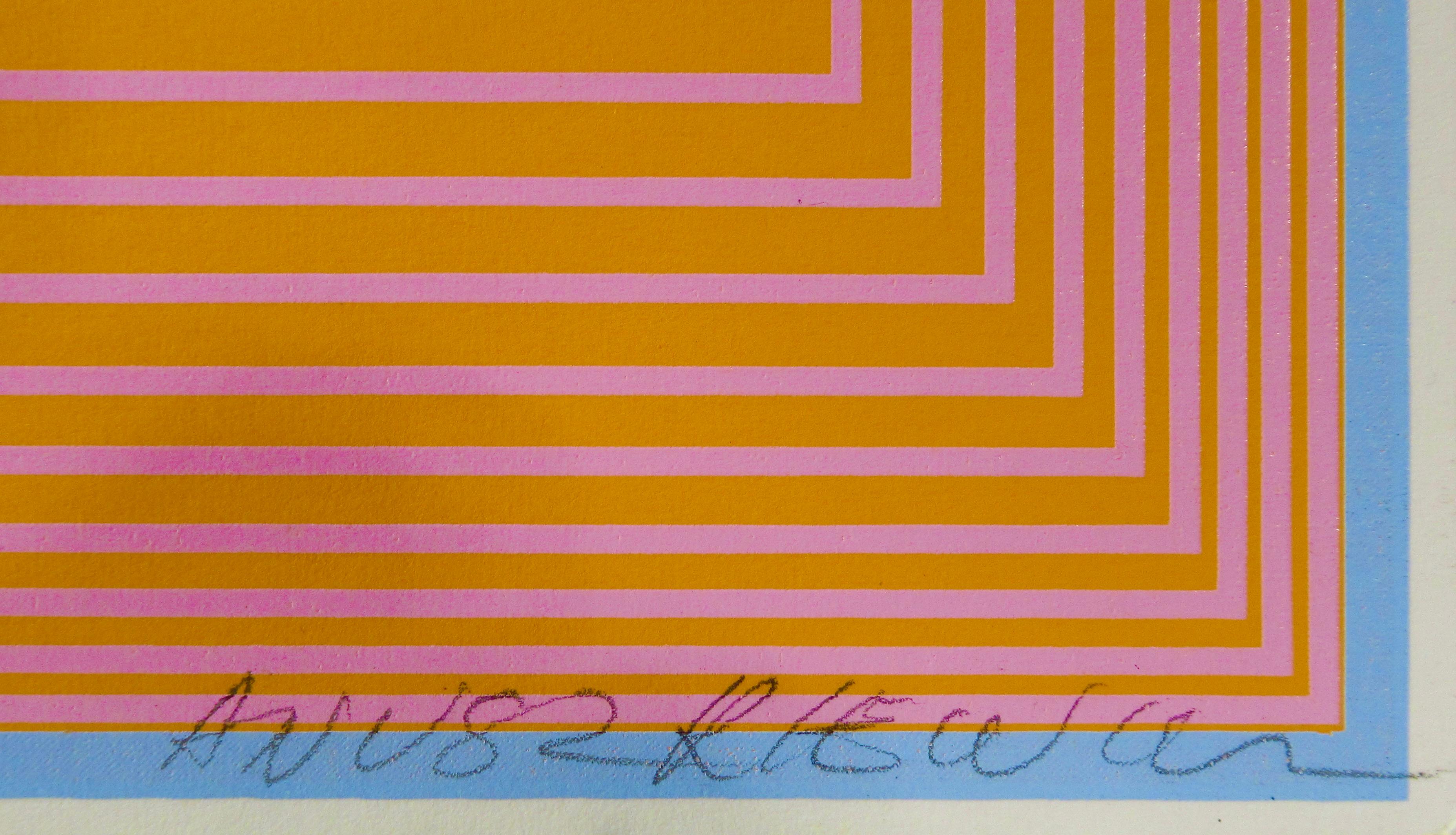 Inneres Auge (Braun), Abstract Print, von Richard Anuszkiewicz