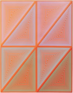 OP Art Screenprint from The Inward Eye Portfolio by Anuszkiewicz