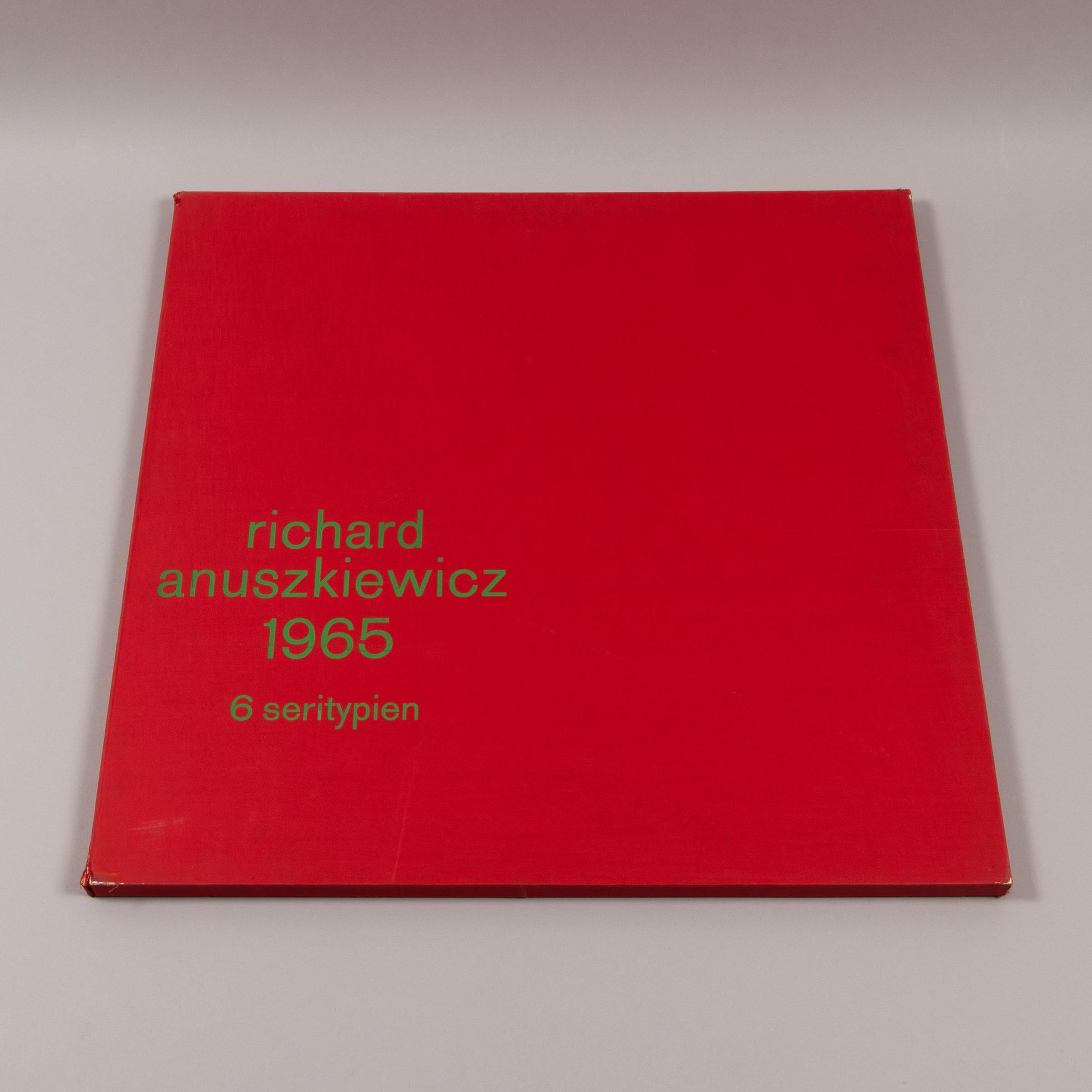 Richard Anuszkiewicz, 6 Seritypien - Portfolio of 6 Prints, Op Art from 1965 For Sale 1