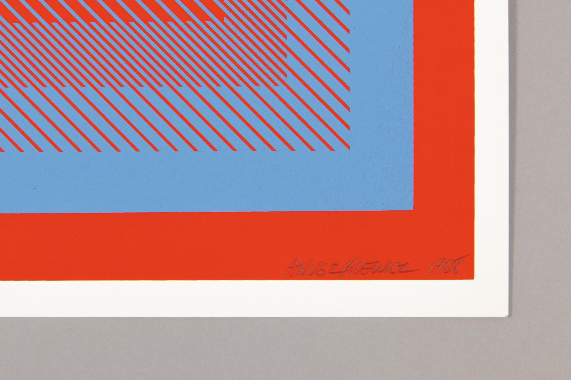 Richard Anuszkiewicz, Spectral Cadmiums - Portfolio de 6 tirages signés, Op Art 10