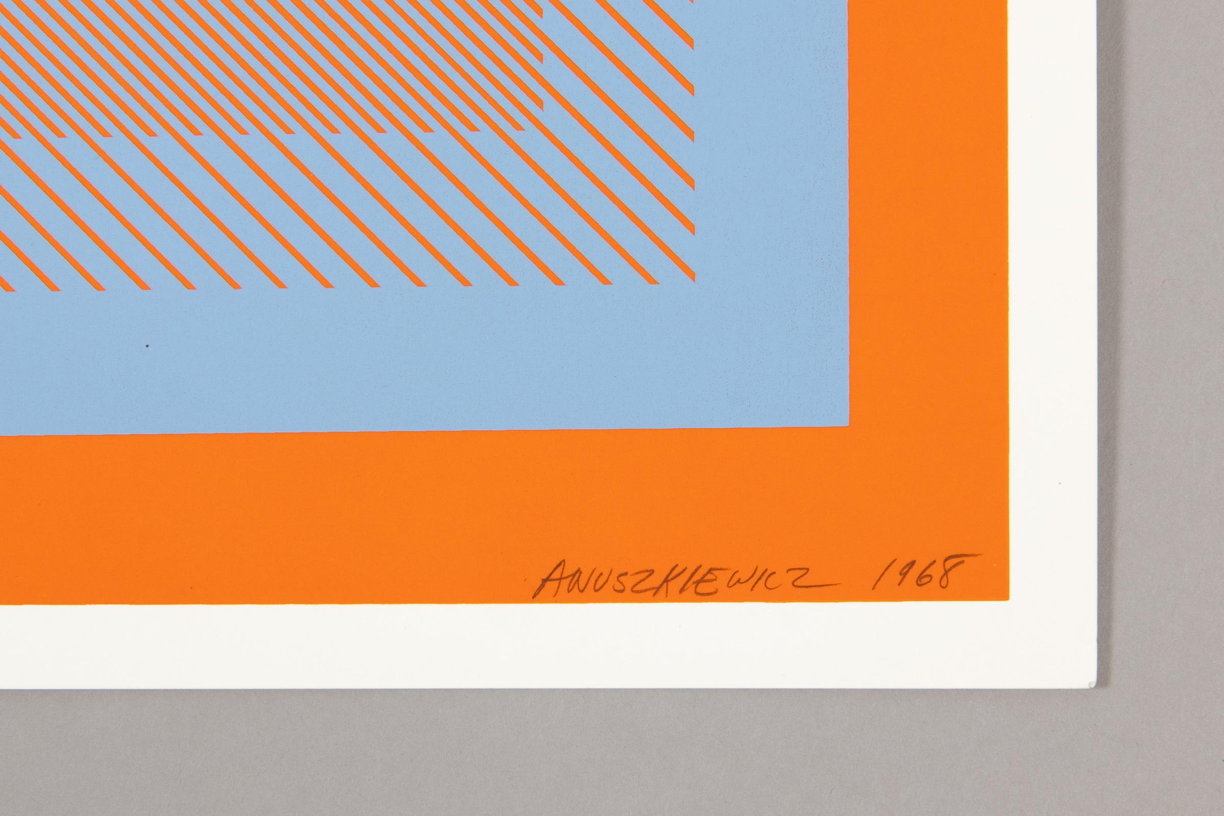 Richard Anuszkiewicz, Spectral Cadmiums - Portfolio de 6 tirages signés, Op Art 12