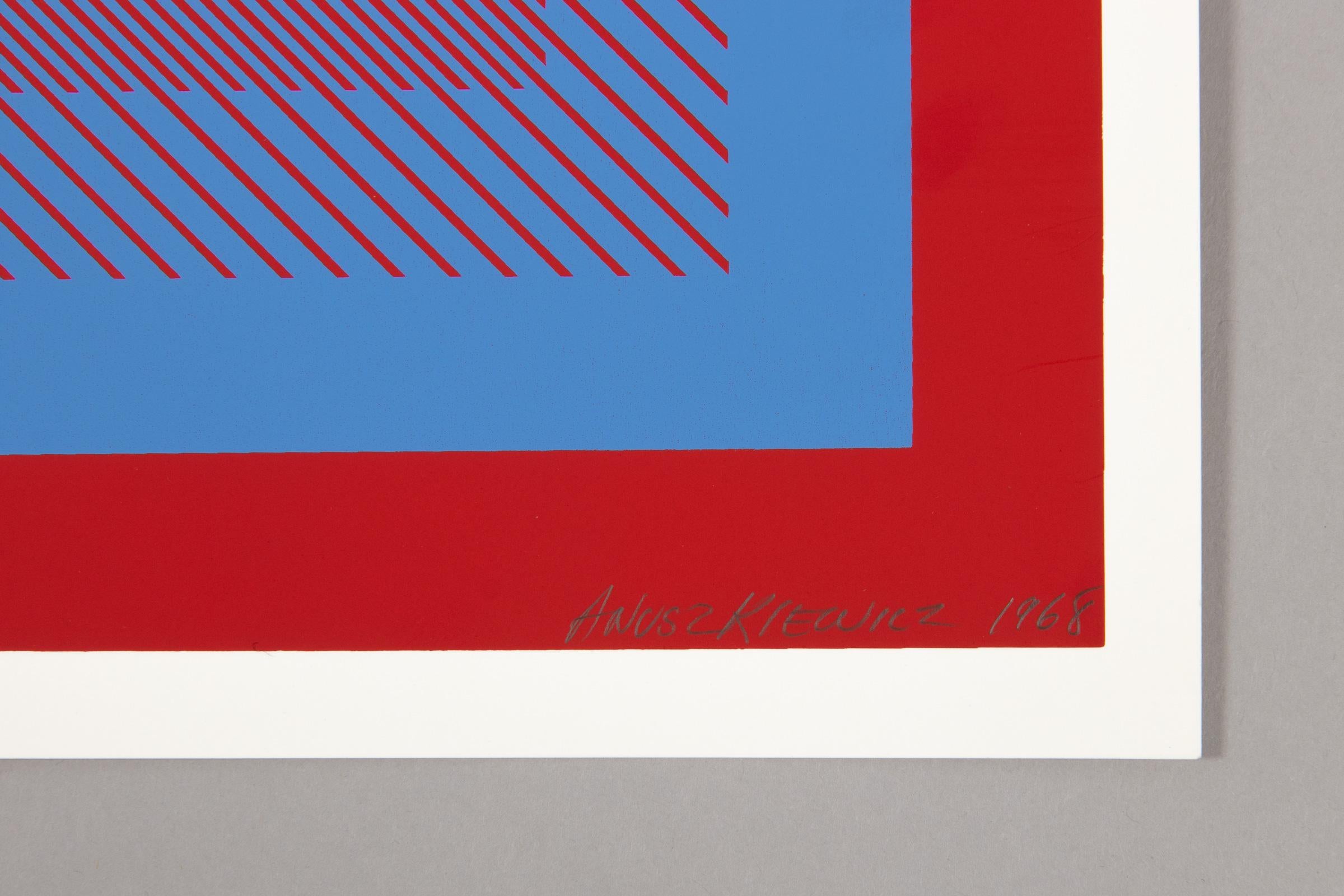 Richard Anuszkiewicz, Spectral Cadmiums - Portfolio de 6 tirages signés, Op Art 13
