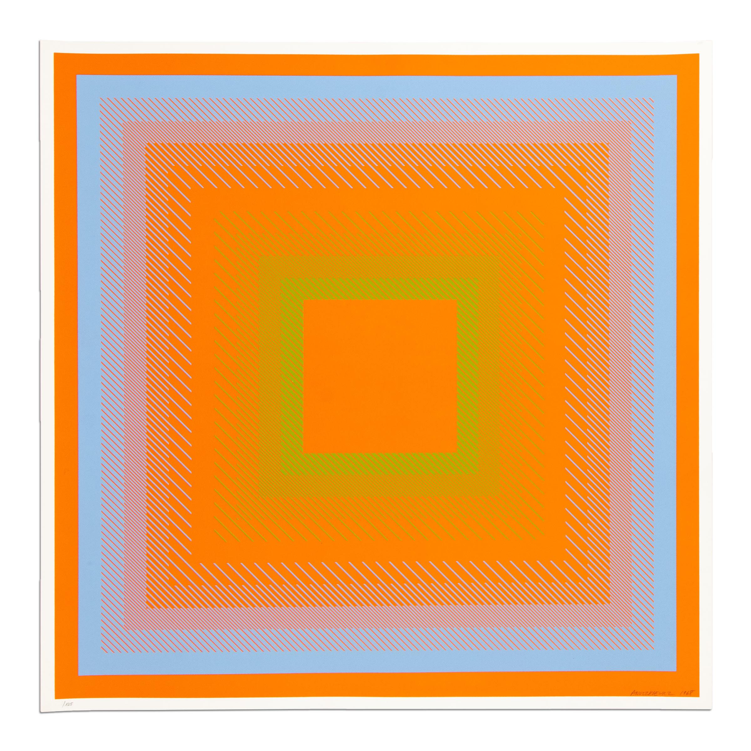 Richard Anuszkiewicz, Spectral Cadmiums - Portfolio de 6 tirages signés, Op Art 2