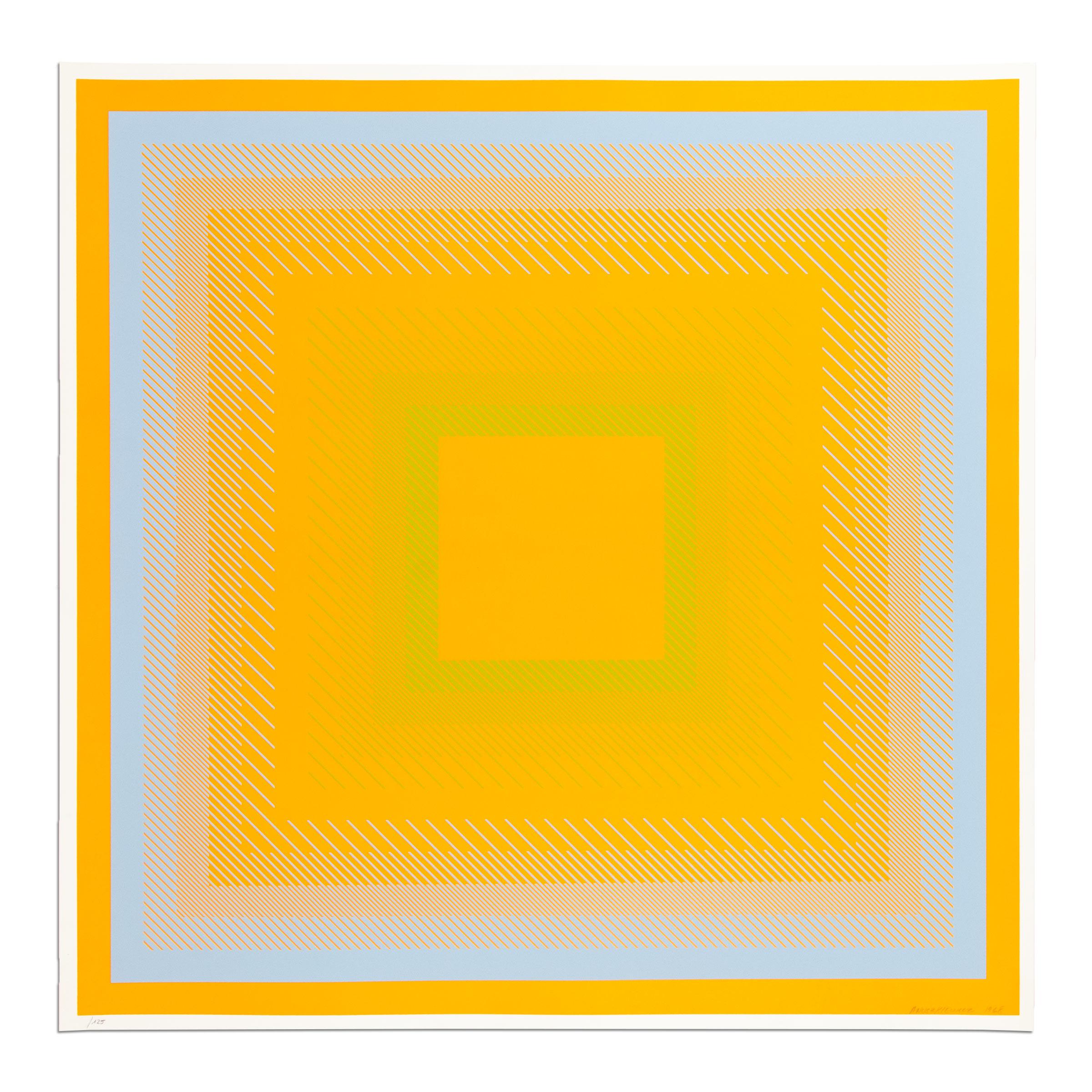 Richard Anuszkiewicz, Spectral Cadmiums - Portfolio de 6 tirages signés, Op Art 3