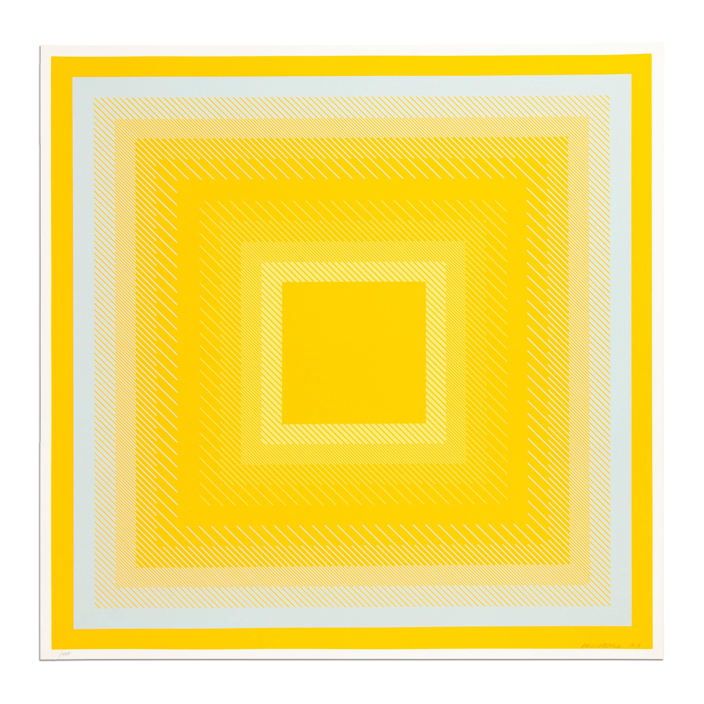 Richard Anuszkiewicz, Spectral Cadmiums - Portfolio de 6 tirages signés, Op Art 6