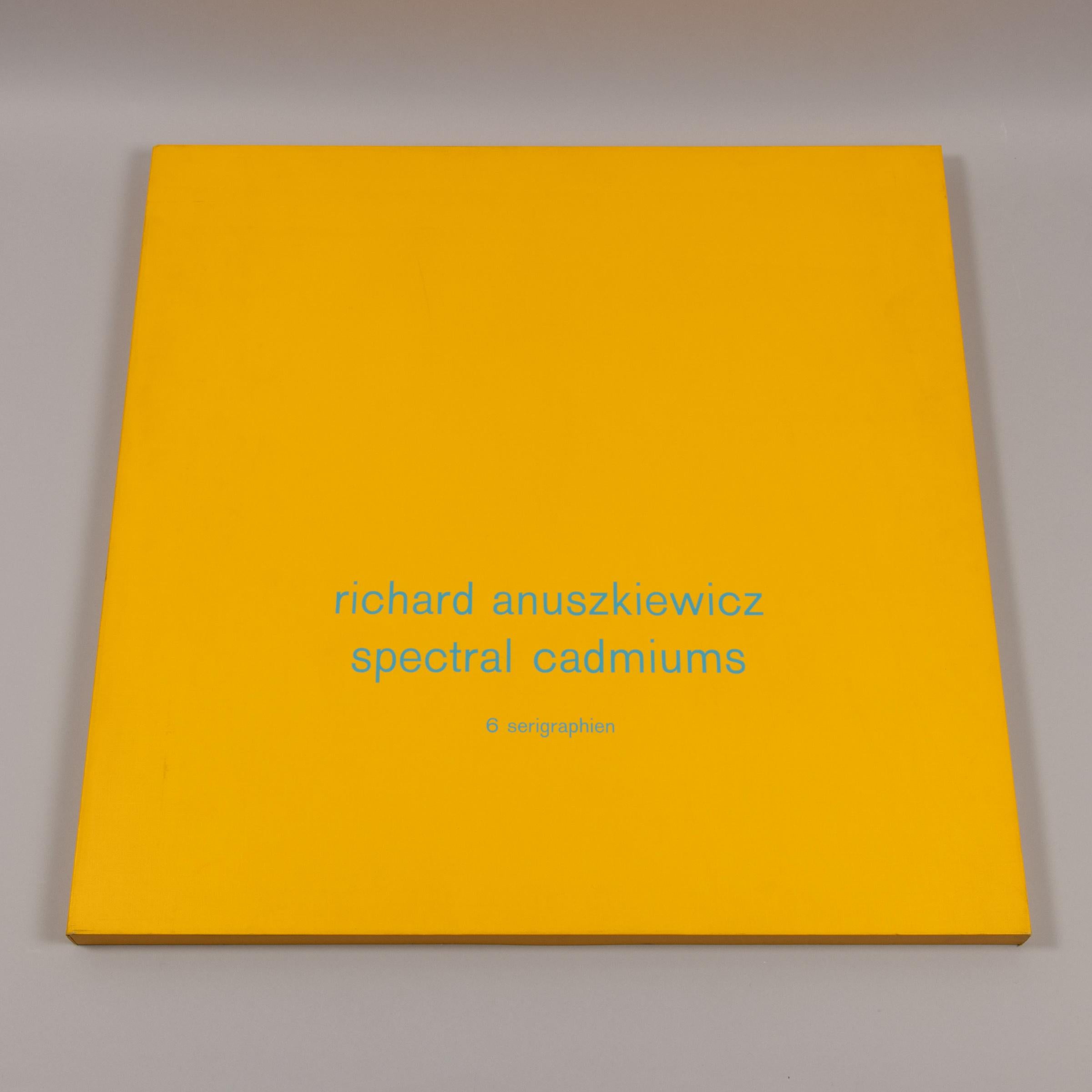 Richard Anuszkiewicz, Spectral Cadmiums - Portfolio de 6 tirages signés, Op Art 7