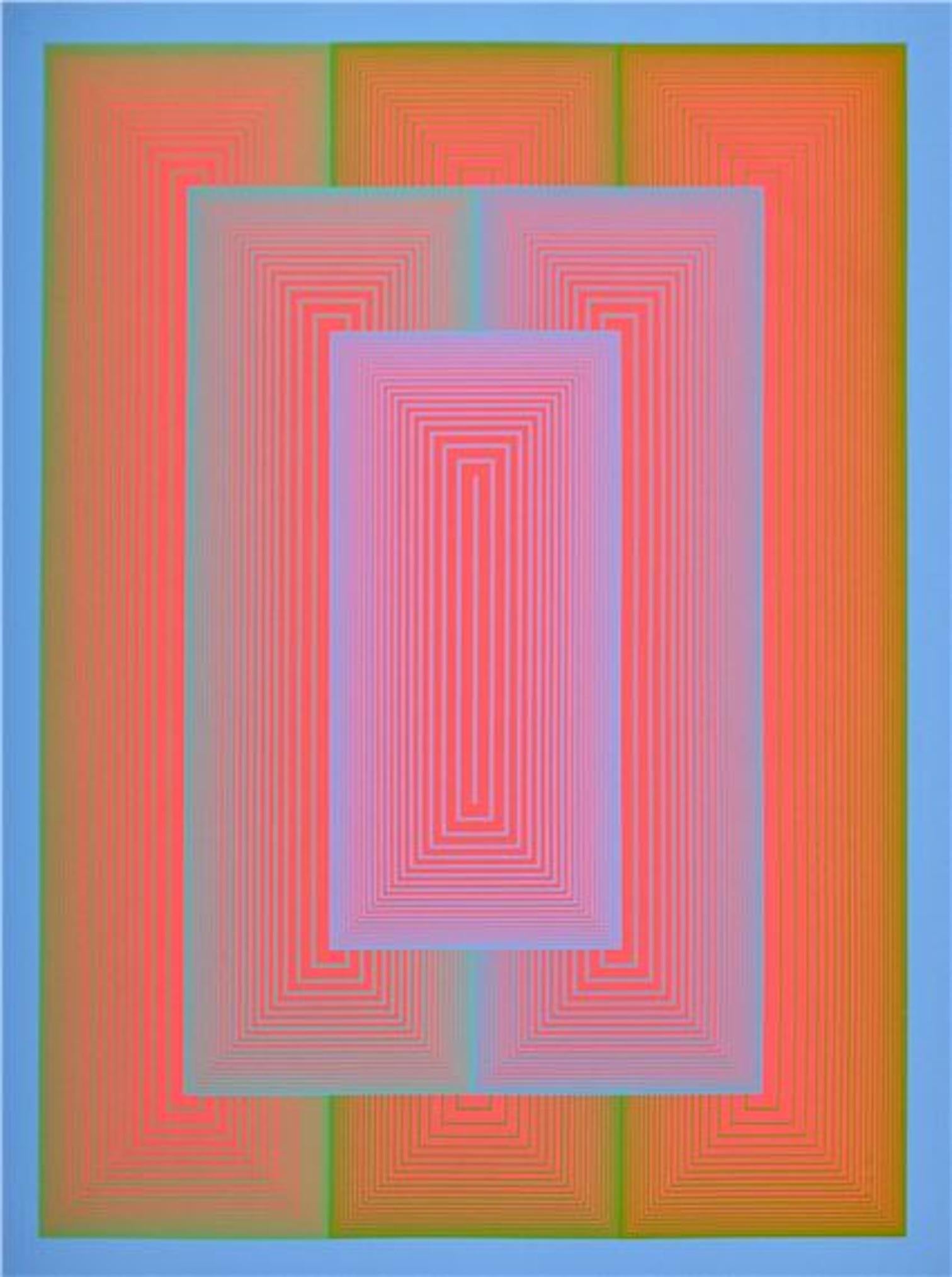 Sequential I - X - Print by Richard Anuszkiewicz