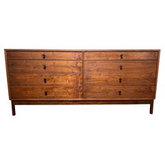 Richard Artschwager Eight Drawer Walnut Dresser Ca. 1960s