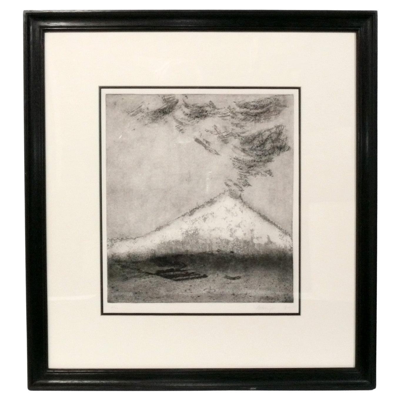 Richard Artschwager Lithograph Mid Century Modern Signed 32" x 30"