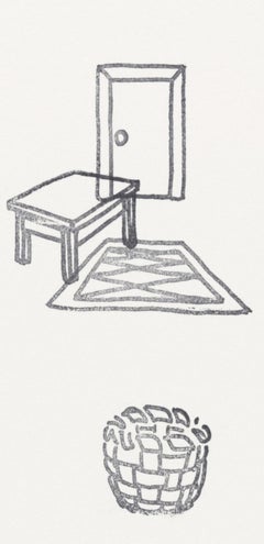 Composition, Portfolio de timbres en caoutchouc, Richard Artschwager