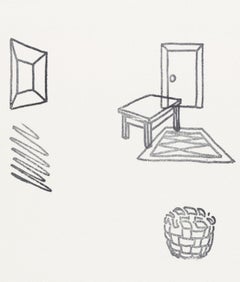 Composition, Rubber Stamp Portfolio, Richard Artschwager