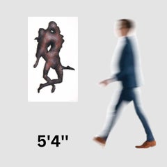 Les amoureux de Richard Artschwager (paire abstraite embrassant)