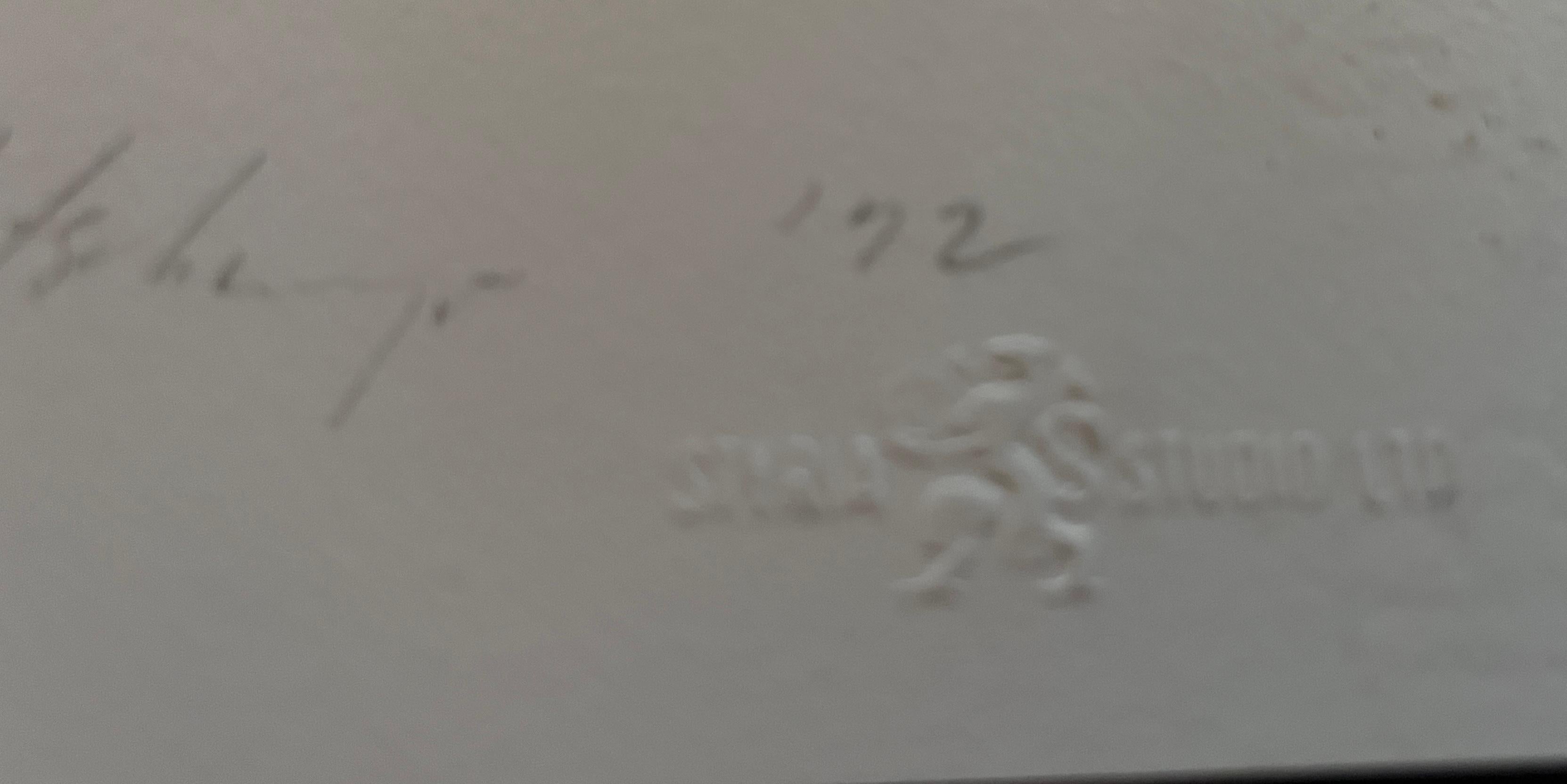 Screenprint on Rives BFK, 1972.  Signed by the artist, dated and numbered 14/180 in pencil in lower margin.  Printed by Syria Studio, Ltd., New York City, with the blind stamp in lower right margin. Published by the German Art Dealer Association,