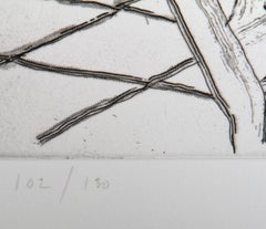 The Window from Notes on a Room, Contemporary Etching by Richard Artschwager (en anglais)