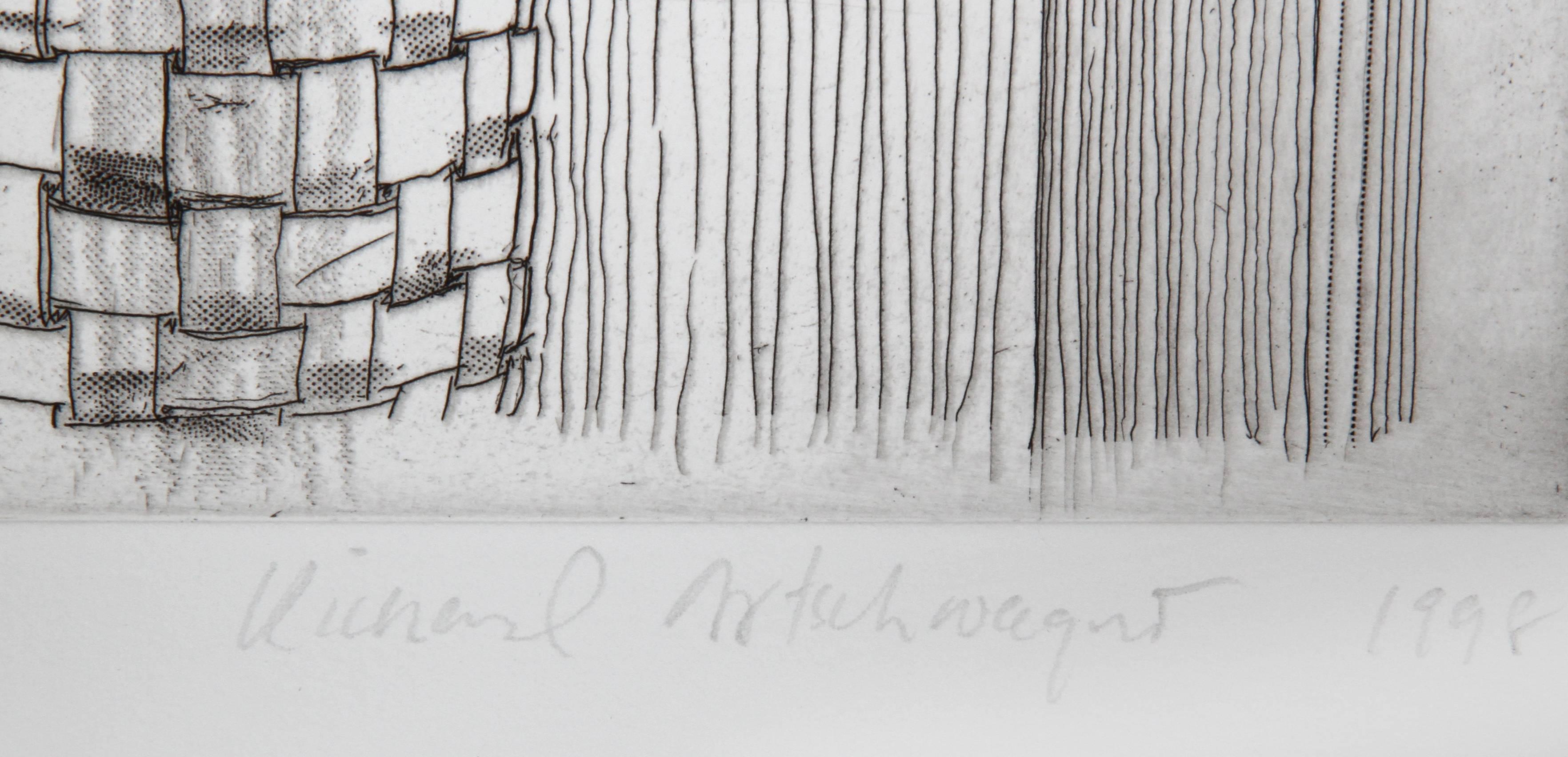 Ventana de Notas sobre una habitación, aguafuerte contemporáneo de Richard Artschwager en venta 2