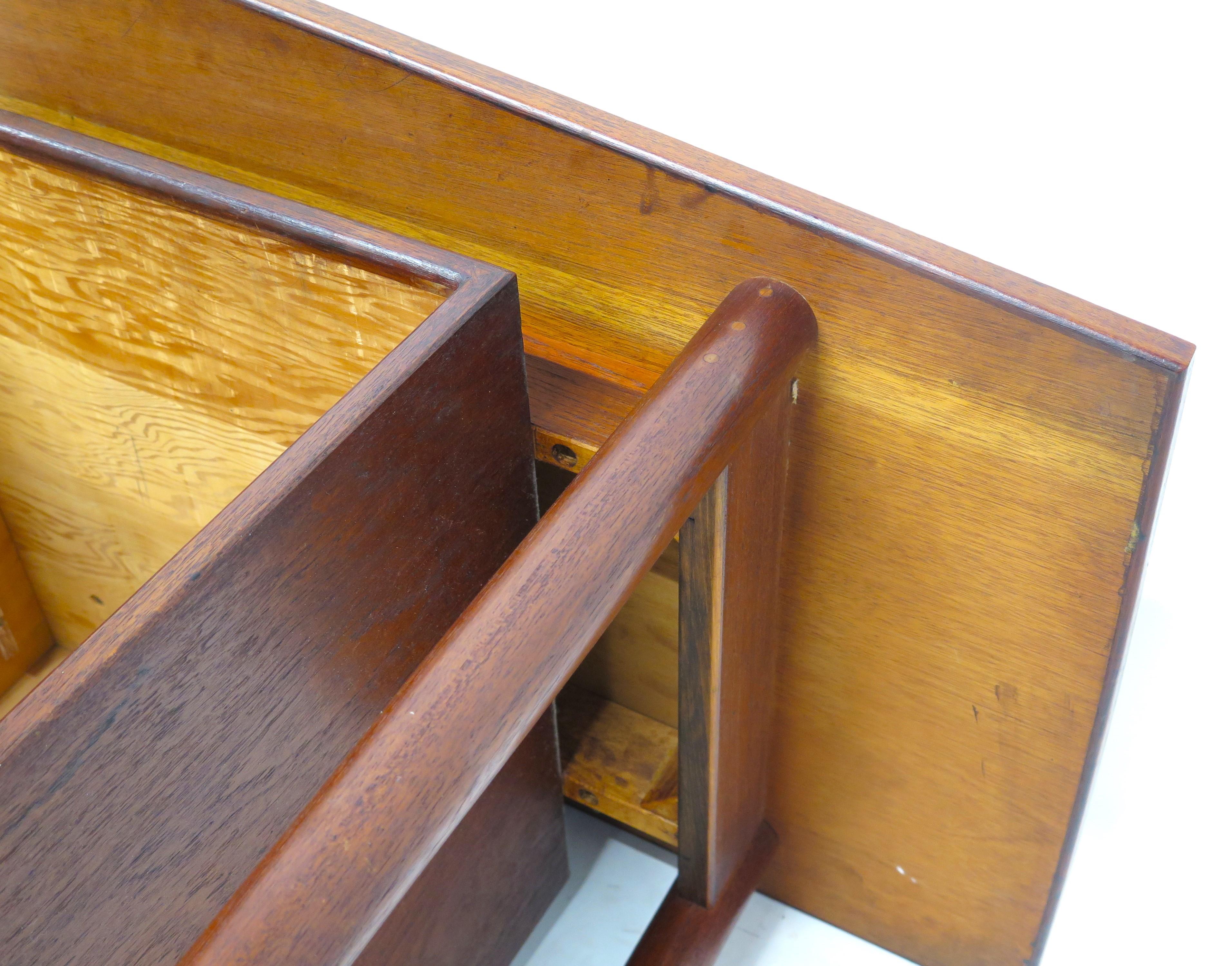 Richard Artschwager Studio Walnut Desk / Mid-Century Modern 8