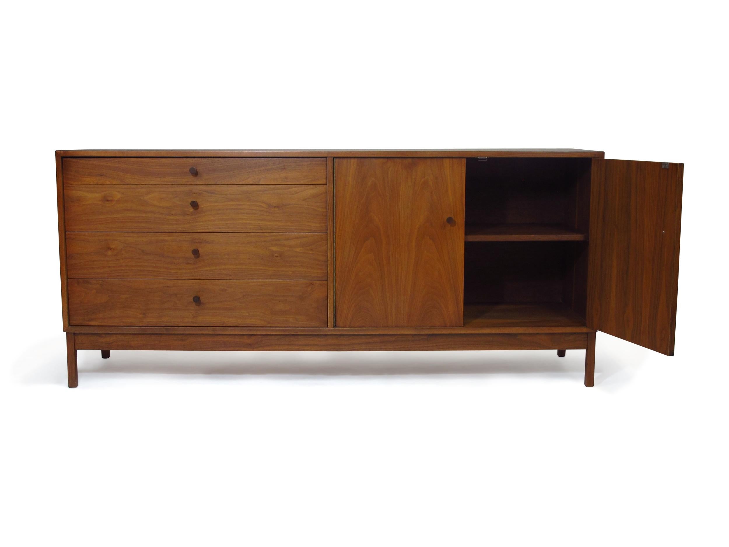 Mid-Century Modern Richard Artschwager Walnut Dresser Credenza