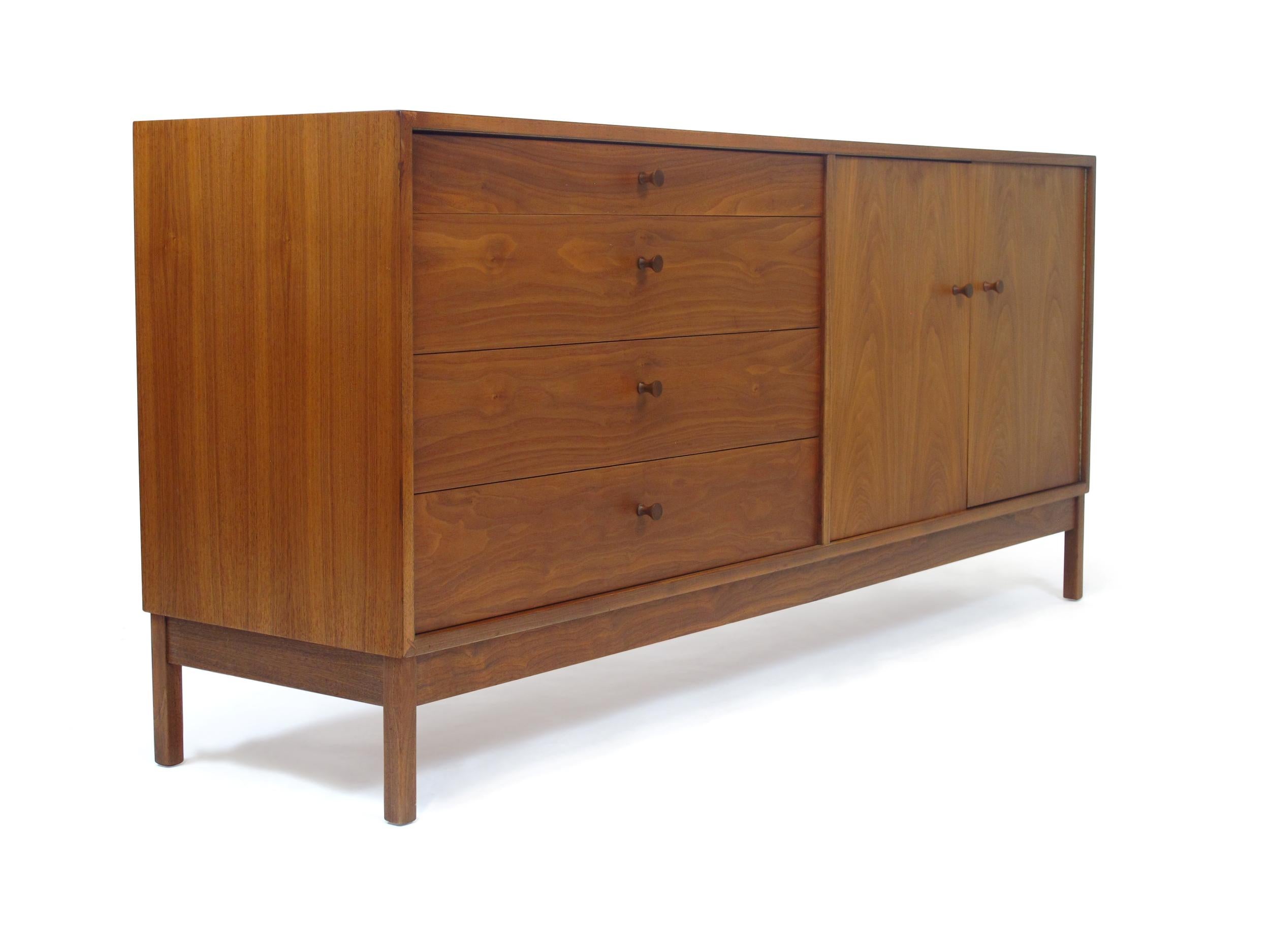 20th Century Richard Artschwager Walnut Dresser Credenza