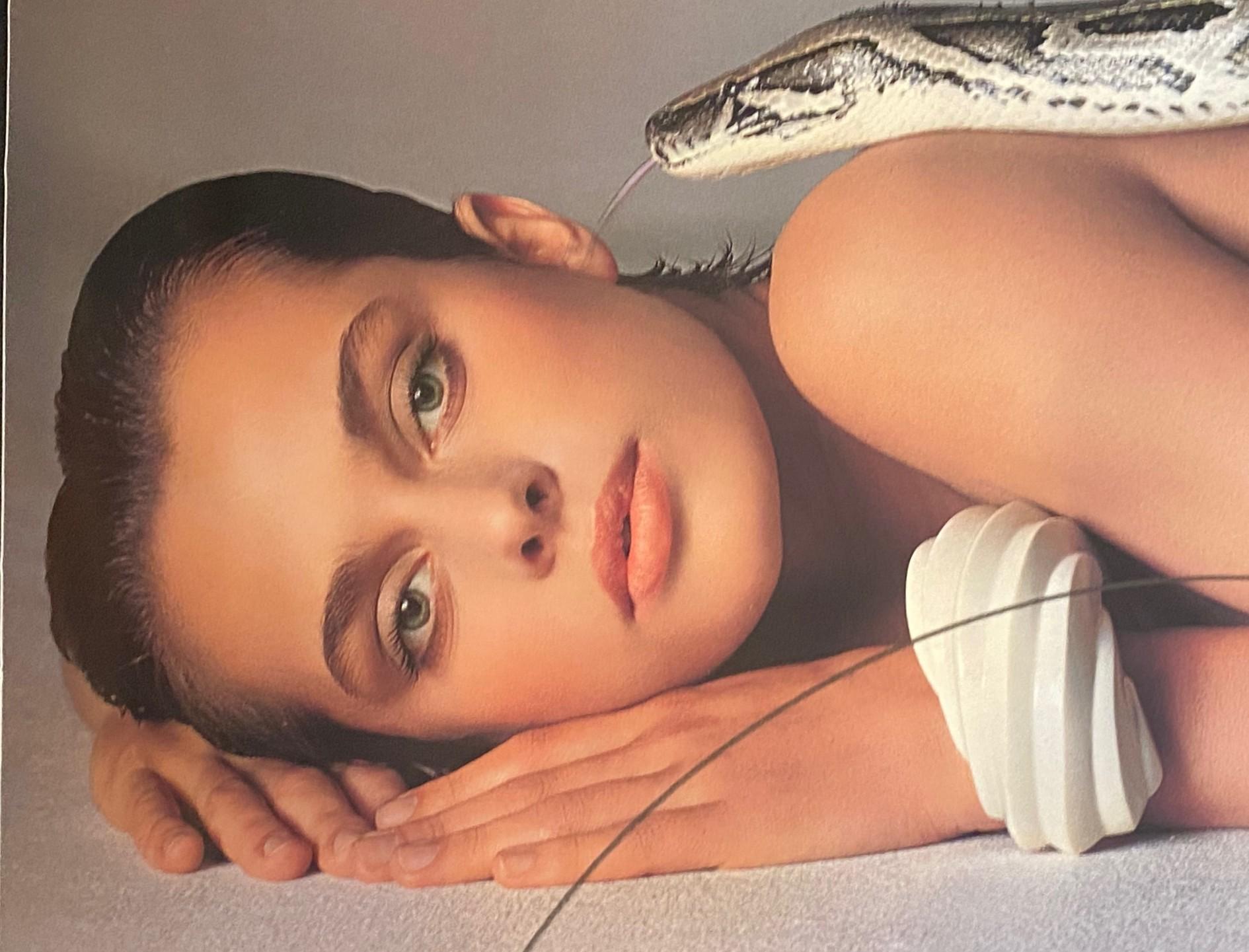 Richard Avedon Hand-Signed Vintage Poster Nastassja Kinski und die Schlange, 1981 (Ende des 20. Jahrhunderts) im Angebot
