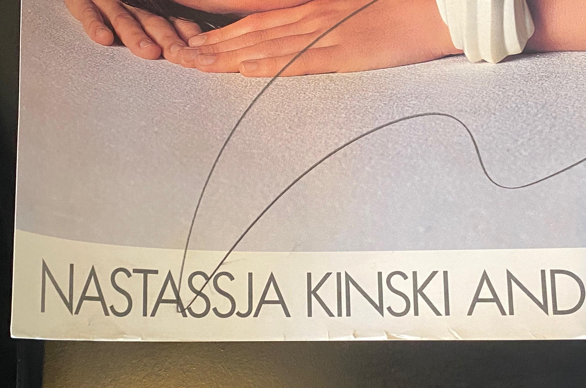 Richard Avedon Hand-Signed Vintage Poster Nastassja Kinski und die Schlange, 1981 im Angebot 1
