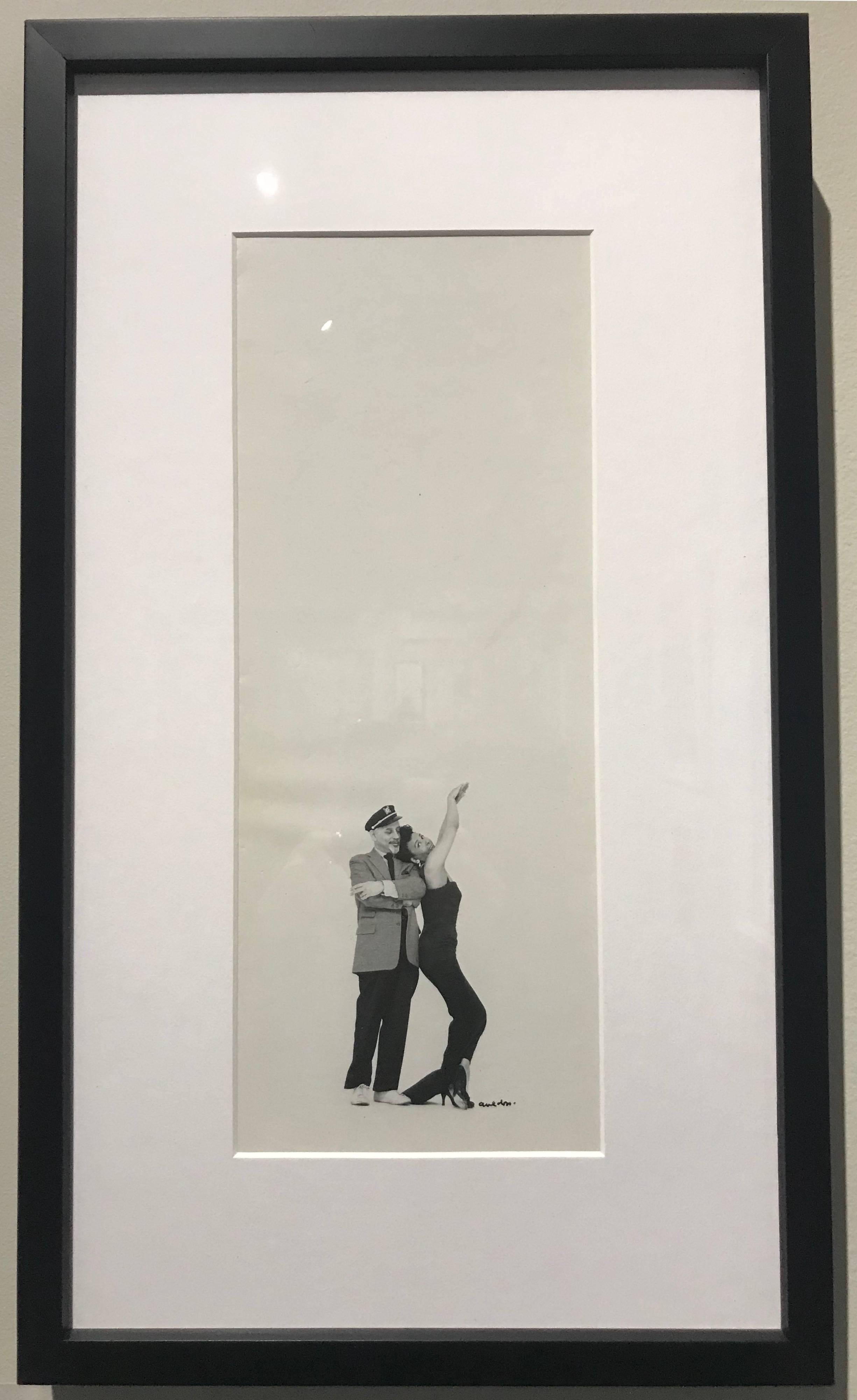 Richard Avedon Black and White Photograph - VINTAGE MID CENTURYlena horne and lennie halfton OWNED BY HILARY KNIGHT