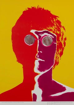 BEATLES 4 POSTER Set – AVEDON –BRIAN EPSTEIN – PSYCHEDELIC – POP ART