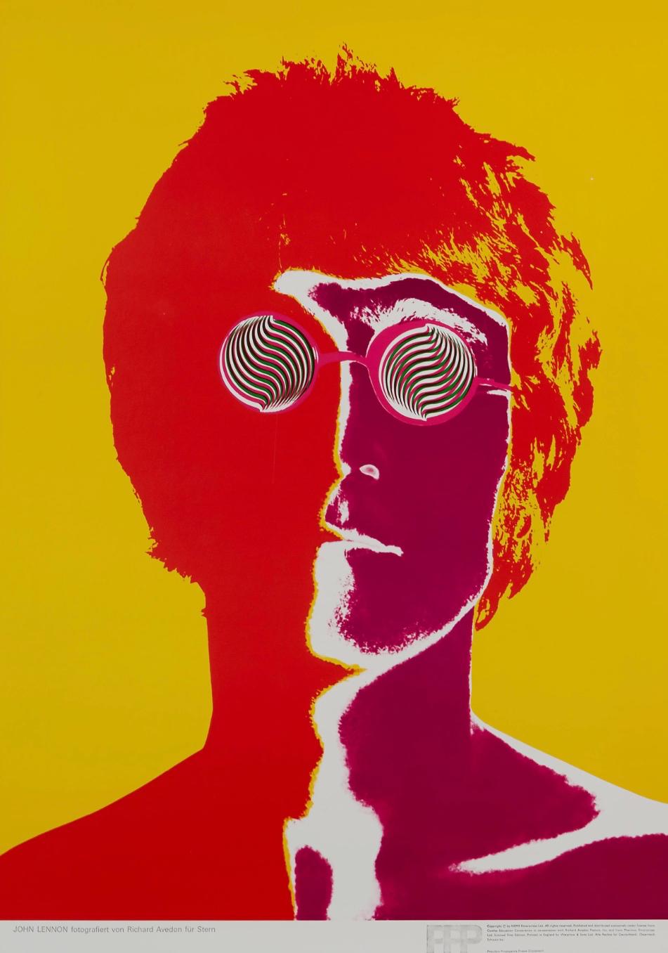 BEATLES 4 POSTER SET - AVEDON -BRIAN EPSTEIN - PSYCHEDELIC - POP ART - WARHOL  - Print by Richard Avedon