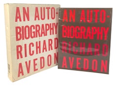 Retro Richard Avedon 'An Autobiography' 1993- Book- Signed