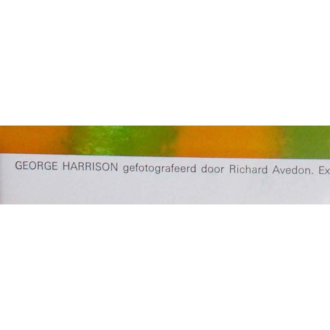 Richard Avedon Original 1967 poster featuring George Harrison The Beatles For Sale 2
