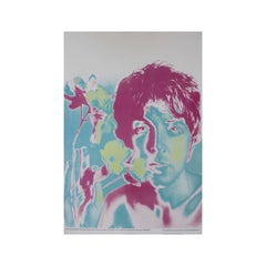 Richard Avedon Póster original de 1967 con Paul McCartney - The Beatles