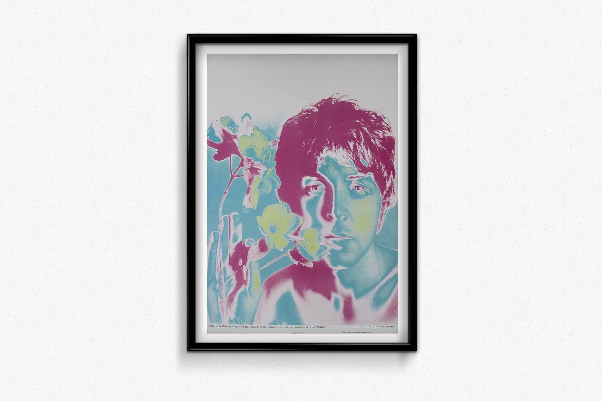 Richard Avedon Original 1967 poster featuring Paul McCartney - The Beatles For Sale 3