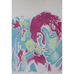 Vintage Richard Avedon Original 1967 poster featuring Paul McCartney - The Beatles