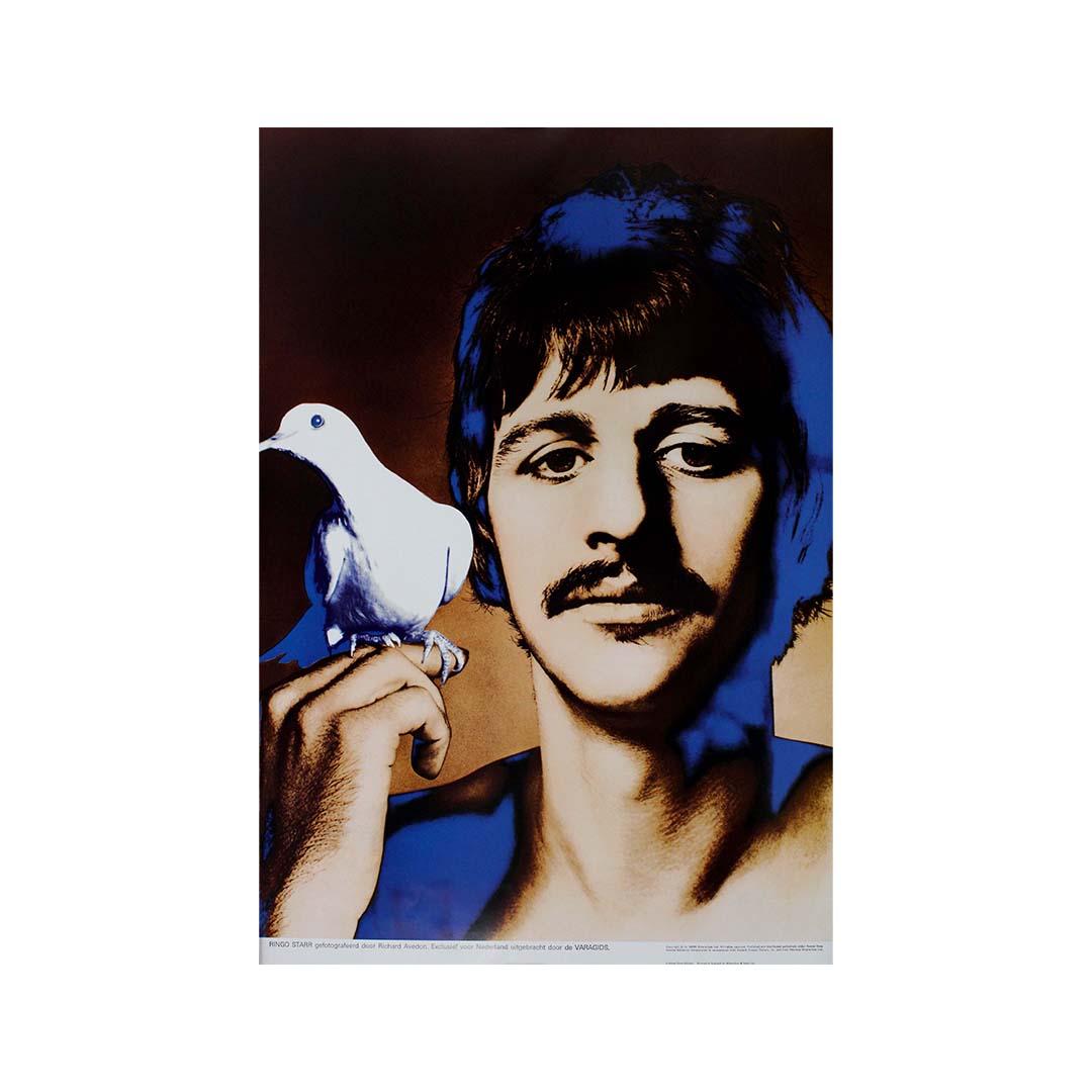 Richard Avedon Original 1967 poster featuring Ringo Starr - The Beatles For Sale 1