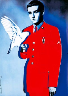 Richard Avedon Who Has a Better Right to Oppose the War (Vietnam protest poster)