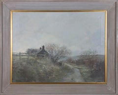 Richard Ayling (b.1950) - 1983 Oil, Rosewall Hill Towards St. Ives