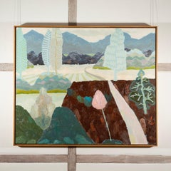 Blue Mountains, Oil on Canvas Painting by Richard Ballinger, 2023