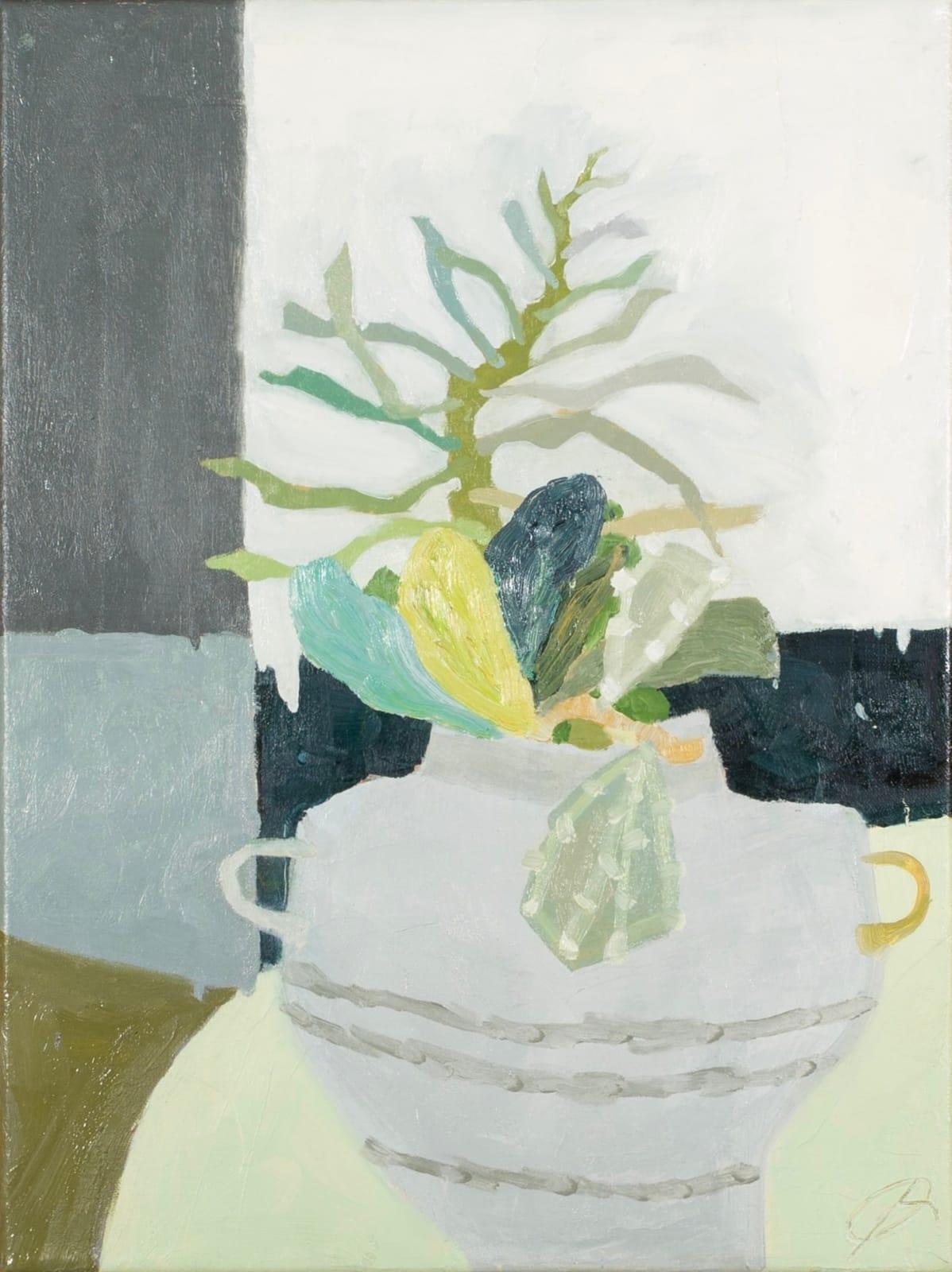 Greens in the Greys Painting by Richard Ballinger B. 1957, 2023

Additional information:
Medium: Oil on canvas
Dimensions: 40.5 x 30.5 cm
16 x 12 in
Signed, titled and dated verso.

Richard Ballinger is a British landscape and still-life