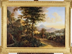 Italian landscape with Monte Socrate (after Jan Both)