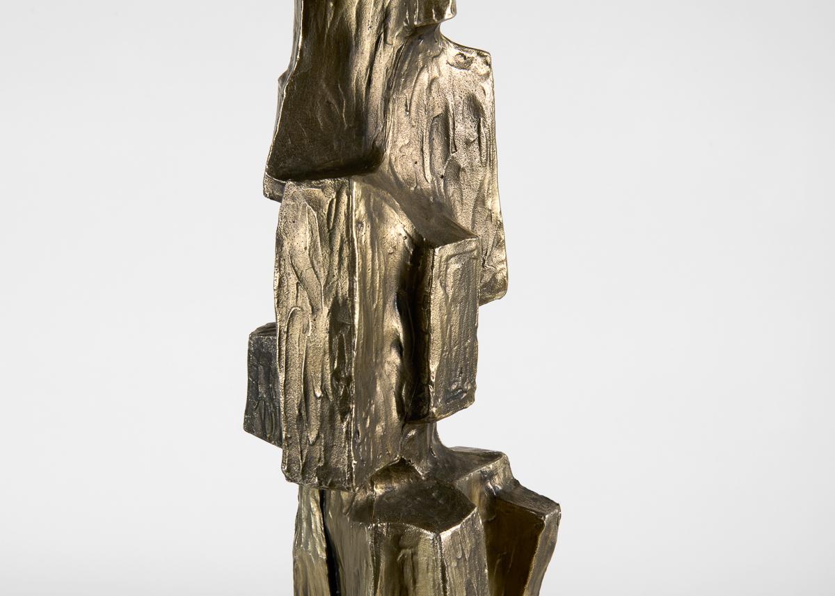 American Richard Barr for Laurel, H-940, Brutalist Sculptural Lamp, United States, 1974 For Sale