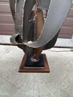 Richard Barr für Laurel Lighting Brutalistische Tischleuchte