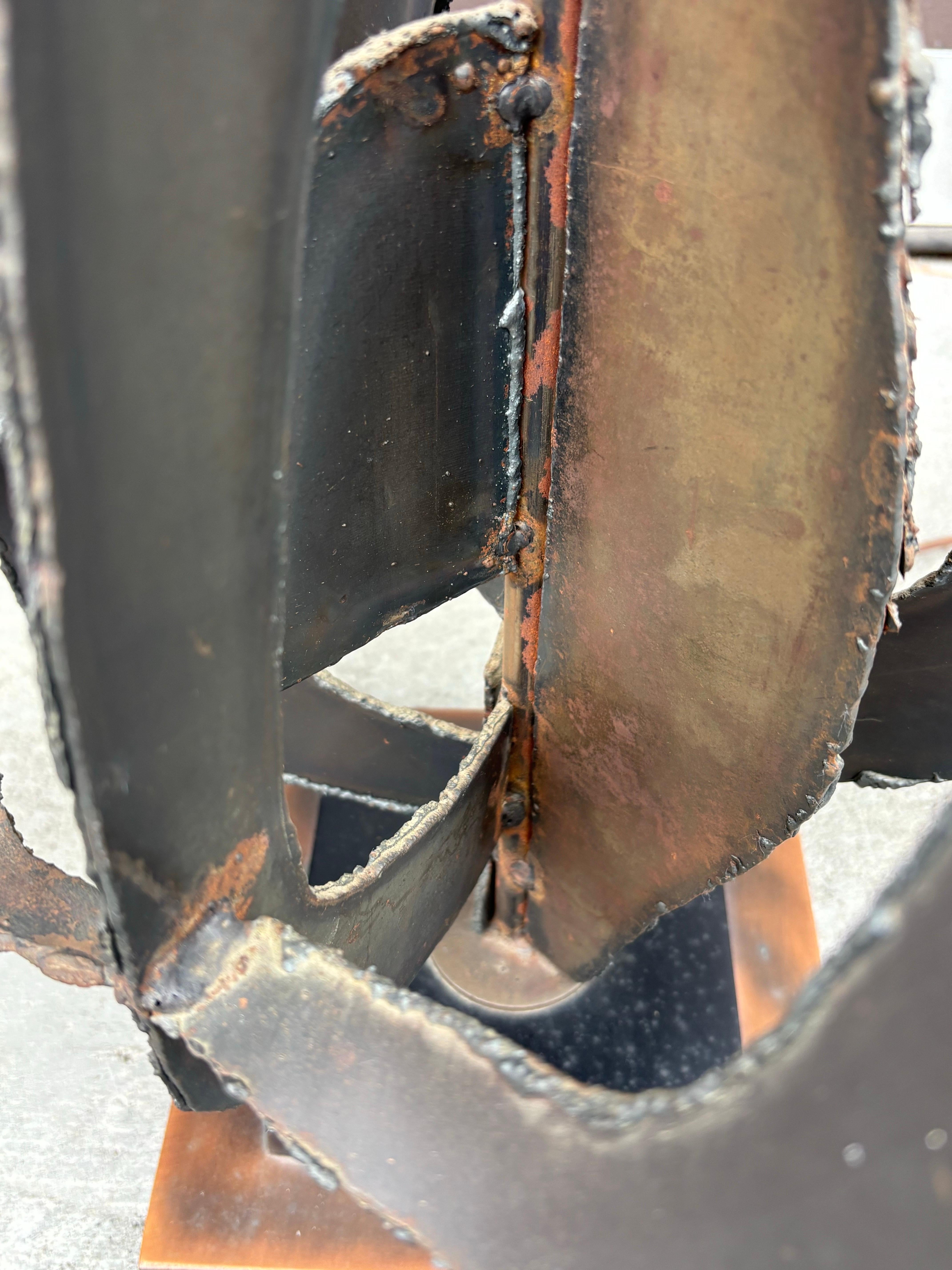 Richard Barr for Laurel Lighting Brutalist Table Lamp Bon état - En vente à Philadelphia, PA